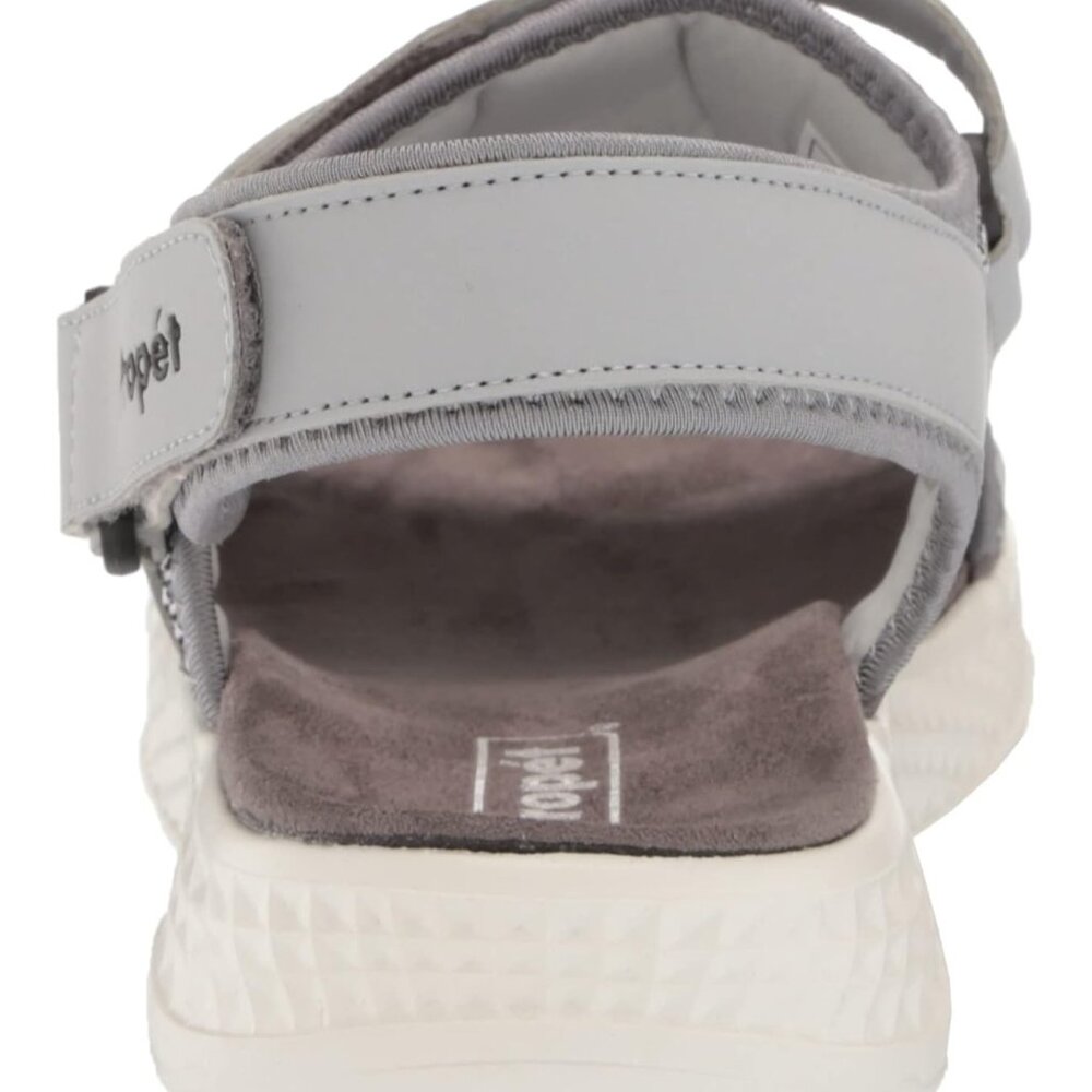 Propét Women's Travelactiv Silver Sport Sandals - Size 9M, Mesh Upper, Comfort, - Picture 3 of 16
